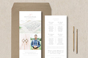 Photographer Rack Card Template, a Flyer Template by roselindoco (Thumbnail 1 of 2)