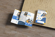 Trifold Brochure and Notebook Mockup, a Books & Magazine Mockup by My Code Std (Thumbnail 3 of 5)