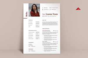 Marketing Resume Pro Template