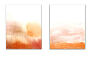 Orange to yellow ombre watercolor, a Texture Graphic by GraphicRain (Thumbnail 2 of 5)