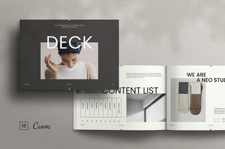 Pitch Deck Template CANVA, a Magazine Template by TemplatesForest