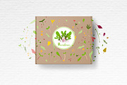 Microgreens Vector Set 1, a Food Illustration by ElenaKovalyova (Thumbnail 3 of 21)