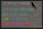Maleficent Marquee Menacing Typeface, a Font by Lone Star I&D (Thumbnail 3 of 4)