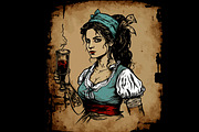 Dark rum vintage typeface plus bonus, a Font by Fractal fonts & graphics (Thumbnail 5 of 31)