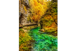 Vintgar gorge, Slovenia, a Nature Photo by Nature and travel