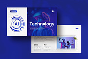 Ai Artificial Technology Template, a Presentation Template by Pradaxa (Thumbnail 4 of 6)