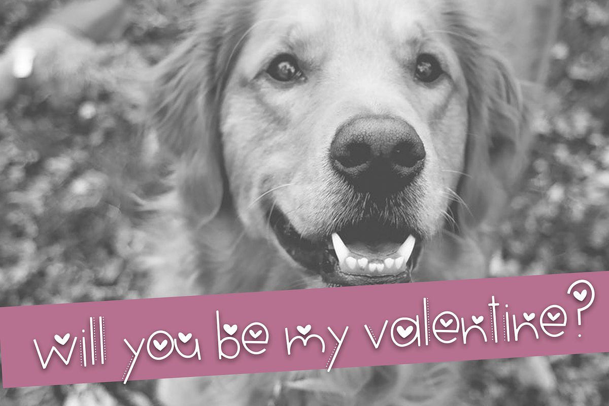 Hi Valentine - Valentine's Day Font preview 5