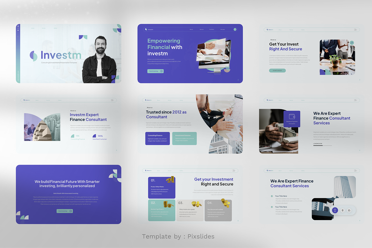 Consulting & Investments Keynote, a Presentation Template by Pixslides (Photo 2 of 6)