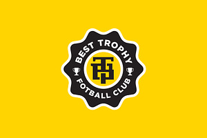 Vintage Initial Bt Best Trophy Logo, a Branding & Logo Template by funpixel