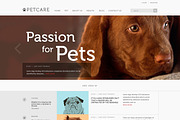 PetCare - Blog & Magazine Template, a Websites & App Template by JoomlaUX (Thumbnail 1 of 4)