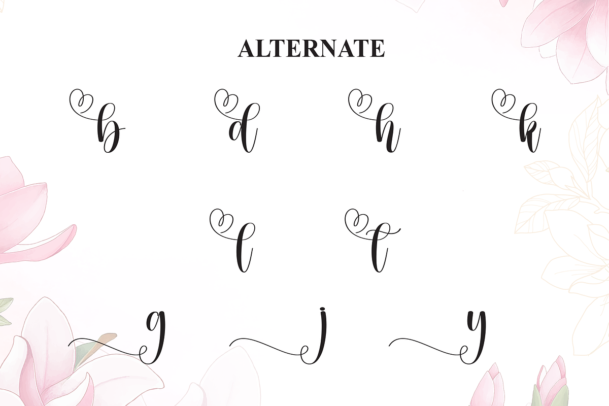 Dearly | Script Font, a Handwritten Font by Scratchones (Photo 8 of 9)
