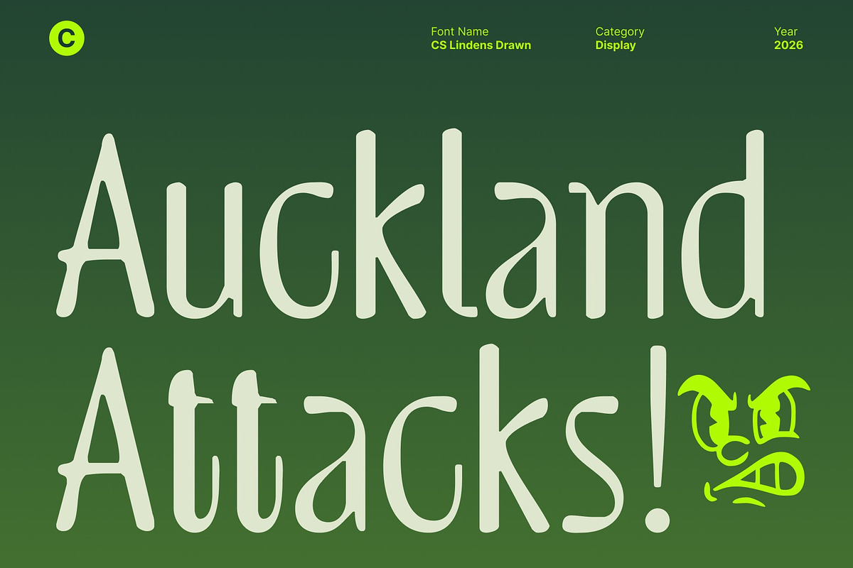 CS Lindens Drawn, a Sans Serif Font by Craft Supply Co. (Photo 2 of 8)