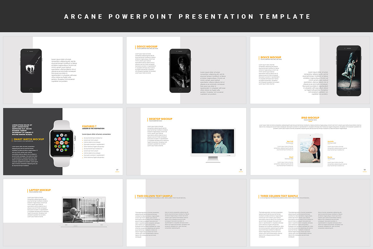 Arcane Powerpoint Presentation, a Presentation Template by ThemeDevisers (Photo 13 of 14)