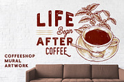 Coffee Shop Illustration Kit & Logo, an Illustration by Dawnside Graphic (Thumbnail 10 of 10)