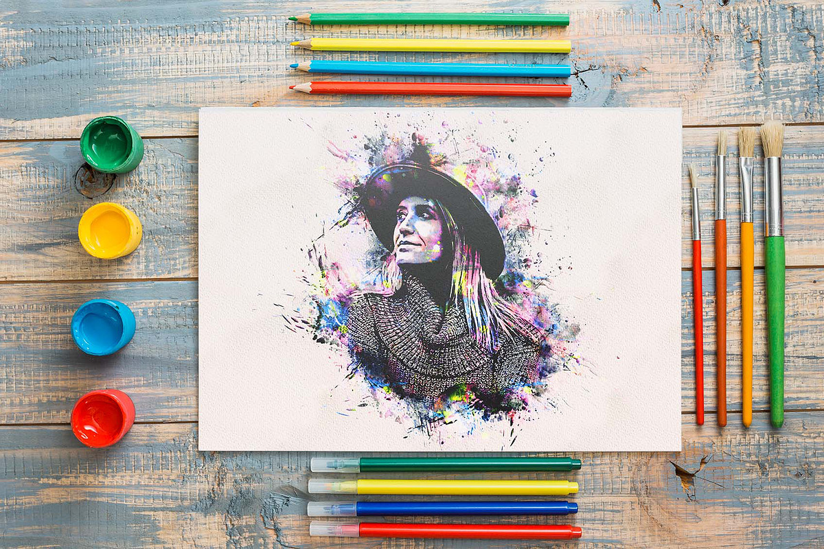 Alcohol Ink Photo Effect, an Action Add-On by MRI STUDIO (Photo 10 of 12)
