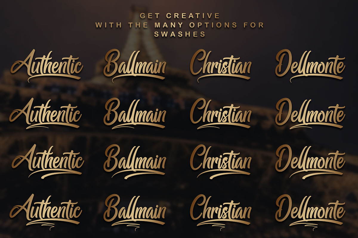 Ballmain | Handwritten, a Handwritten Font by Aveni Letter Type (Photo 5 of 11)