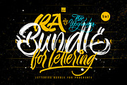 RA Bundle for Lettering. Procreate, a Brush Add-On by Diacritics (Thumbnail 1 of 10)