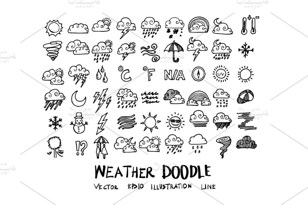 4700 Hand Drawn doodle Icons, an Outline Icon by TKDoodle (Photo 13 of 64)