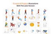 Stock and Finance Illustration Set, a Person Illustration by Vectors Market (Thumbnail 4 of 8)