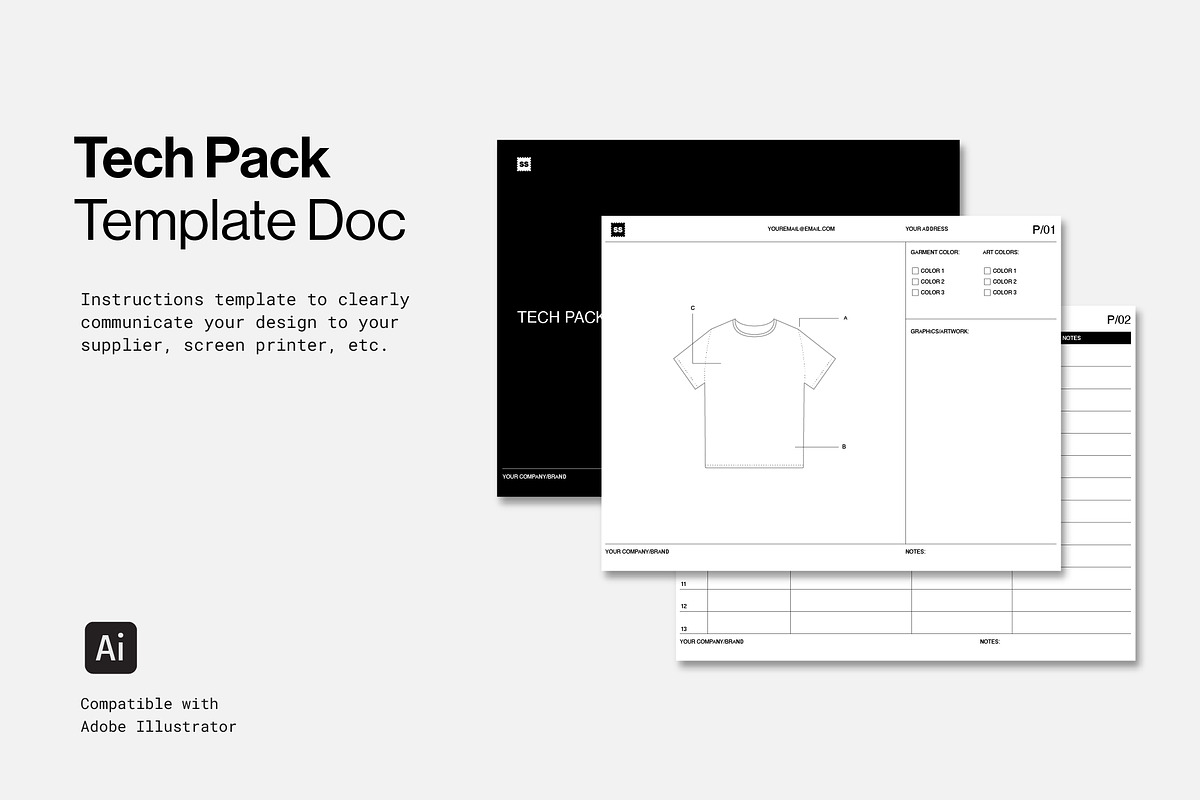 Athleasure Gym Tech Pack Builder, an Apparel Mockup by Swatch Supply (Photo 10 of 11)