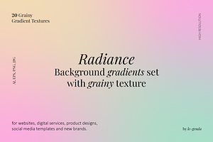 20 Radiance Gradients Set