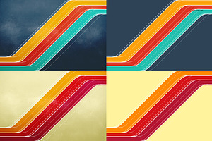 Retro Stripes Backgrounds