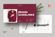 Brand Guideline PowerPoint, a Presentation Template by Dream-Lab (Thumbnail 1 of 12)
