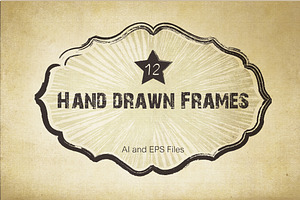 Vector Hand Drawn Frames