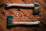 Hand drawn script font. Beaverist, a Script Font by popskraft (Thumbnail 10 of 14)