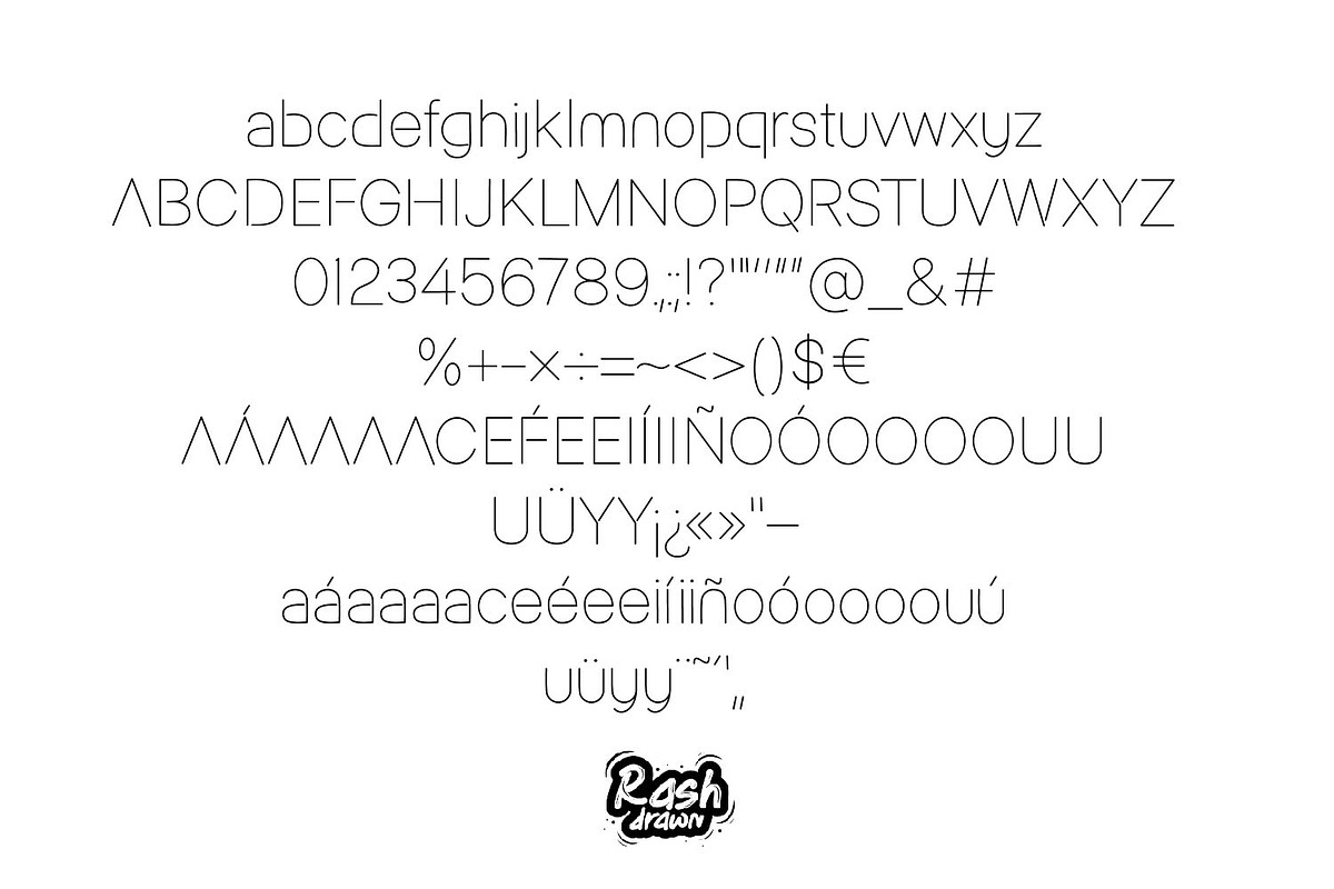 String, a Font by Rashdrawn (Photo 2 of 4)