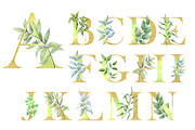 Golden Green, a Texture Illustration by ViсkyArtDesign (Thumbnail 2 of 17)