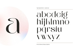 Aroma Beauty - Modern Serif