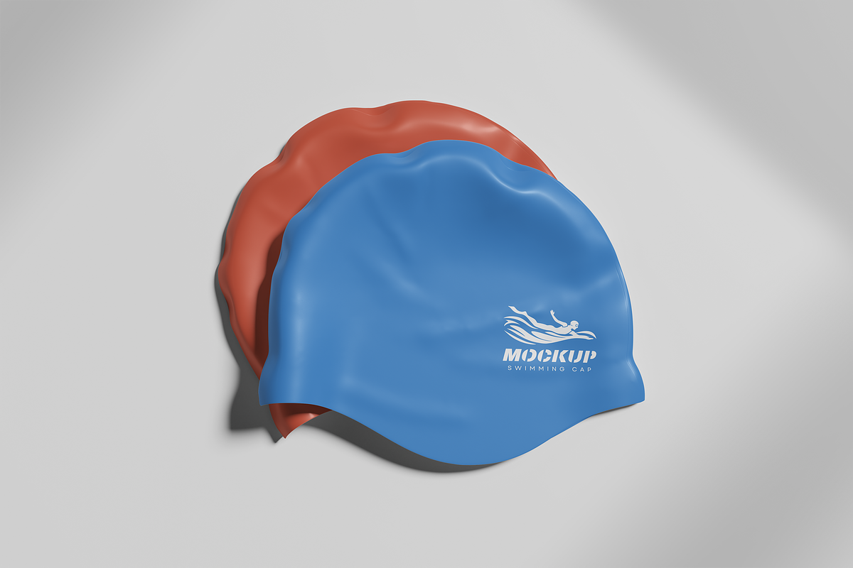 Swim Cap Mockup, an Advertising Mockup by xavier_studio (Photo 5 of 5)