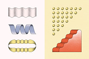 Geometric & Abstract Illustrations, an Object Graphic by Paulina Sara Design (Thumbnail 3 of 17)