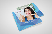 Indesign Square Dental Brochure, a Brochure Template by RudanStudio (Thumbnail 1 of 9)