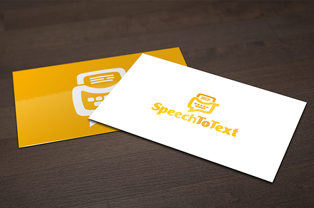 SpeechToText Logo Template