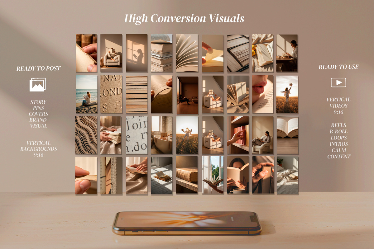Reading Rituals Content Pack, a Social Media Template by MONO KEY STUDIO (Photo 4 of 7)