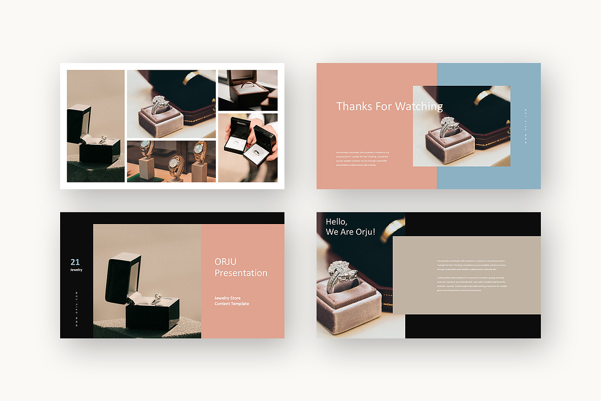 Orju : Jewelry Brand Keynote, a Presentation Template by Punkl Camp (Photo 9 of 16)