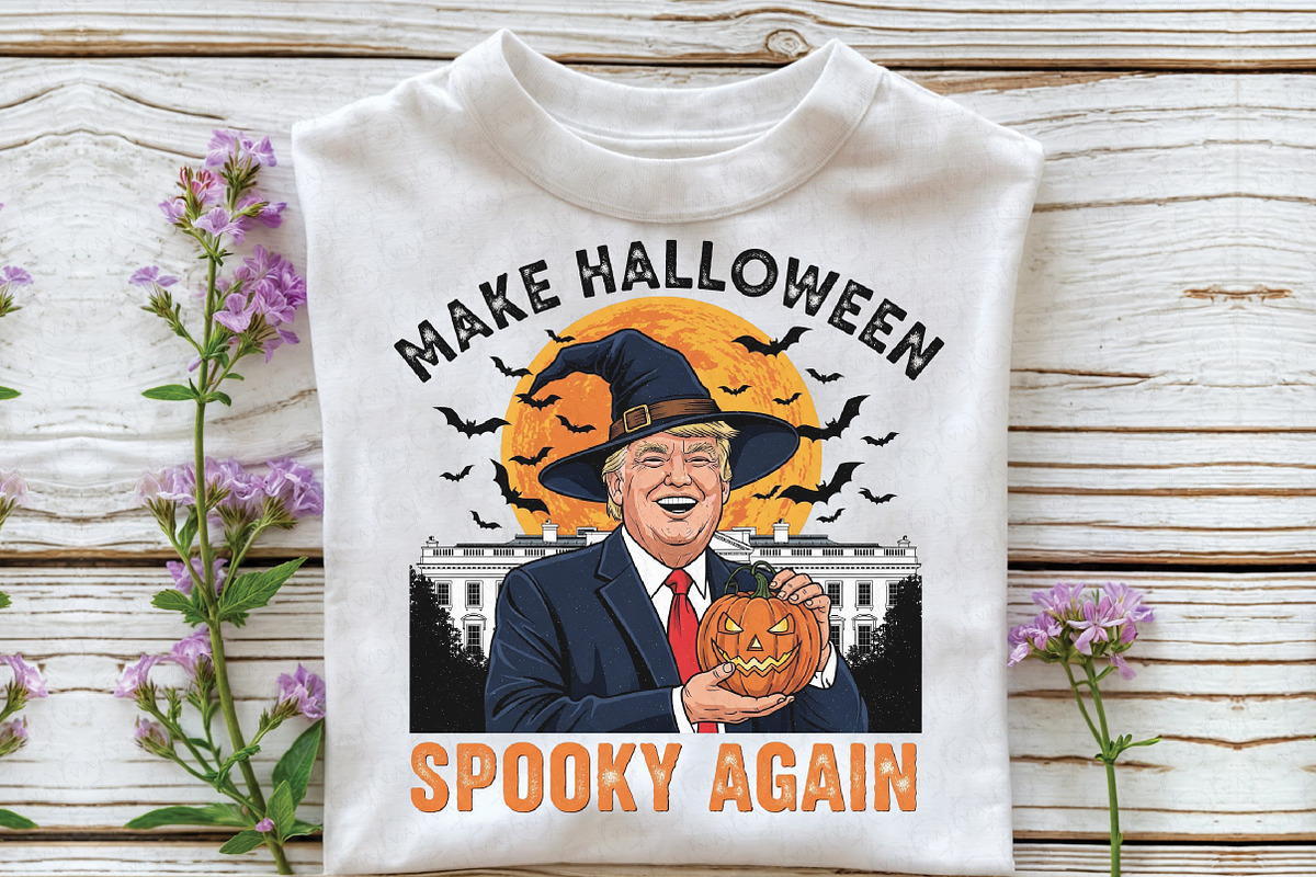 Make Halloween Spooky Again PNG, an Illustration by Craft Nest (Photo 3 of 6)