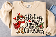 Believe In The Magic Of Christmas, a Seasonal Illustration by Craft Nest (Thumbnail 5 of 6)