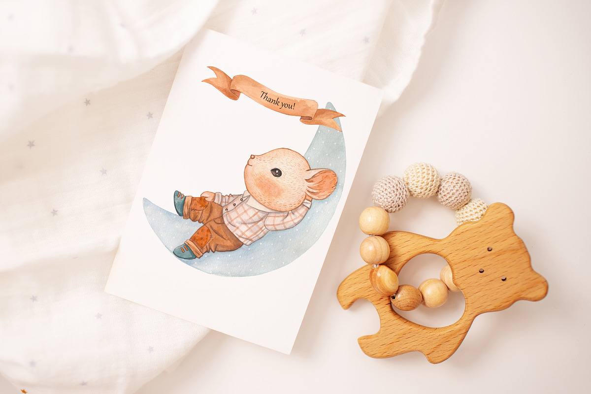 Watercolors illustration, an Animal Illustration by OxanaTally (Photo 8 of 8)