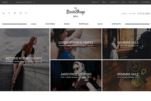 Best Shop Responsive Bootstrap Theme