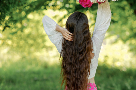 Beautiful girl in a white shirt, a Person Photo by Karpyshyn Yuliia