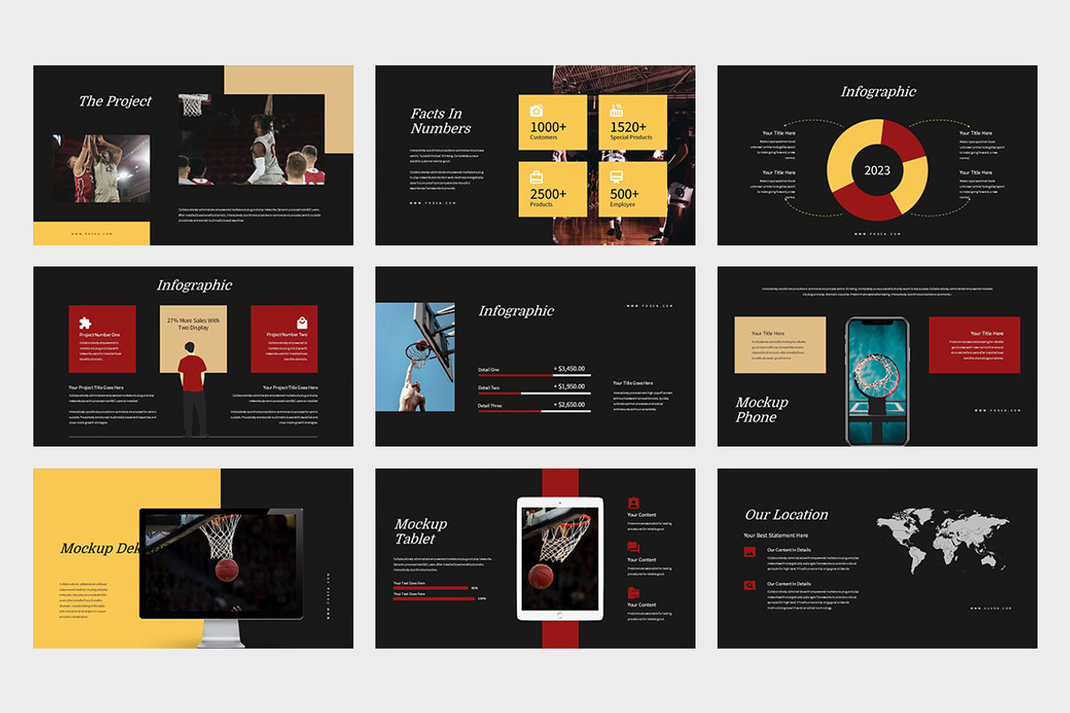 Posea : Sport Event Google Slides, a Presentation Template by Punkl Camp (Photo 8 of 9)