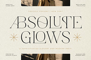 Absolute Glows -Sophisticated Luxury, a Serif Font by Shakira Studio (Thumbnail 1 of 10)