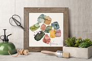 Abstract Watercolor Splotches PNG, a Decorative Illustration by whiteheartdesign (Thumbnail 10 of 15)