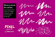 Pixel Brushset for Procreate, a Brush Add-On by wwowly (Thumbnail 2 of 3)