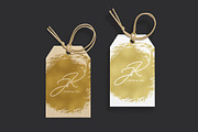 Gold brush strokes + BONUS, an Object Graphic by The Black & Art (Thumbnail 6 of 10)