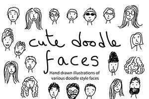 Cute Doodle Faces