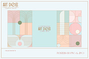 Art Deco Fantasy, a Background Graphic by Collection by VY (Thumbnail 14 of 15)